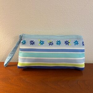 Vintage Hallmark Floral Cosmetic Pouch
